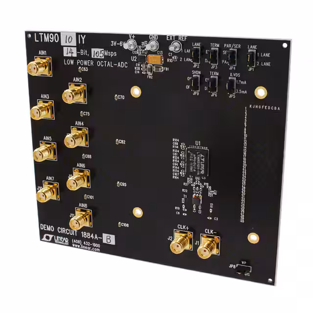 DC1884A-B Analog Devices Inc.  Cartes d'évaluation - Convertisseurs analogique-numérique (CAN)